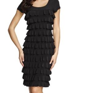 Frank Lyman scoop ruffle dress